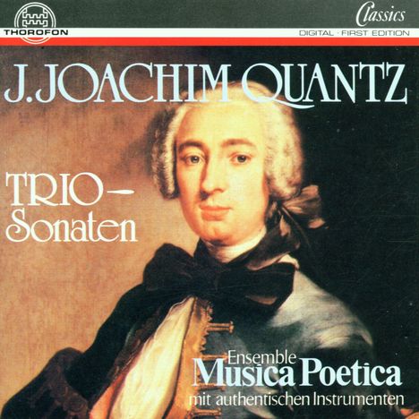 Johann Joachim Quantz (1697-1773): 7 Sonaten &amp; Triosonaten mit Flöte, CD