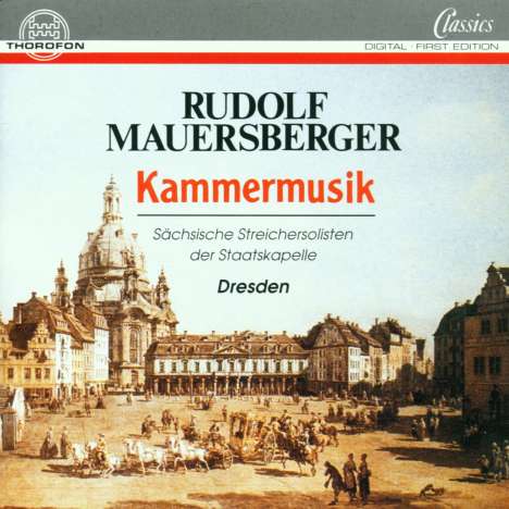 Rudolf Mauersberger (1889-1971): Streichquartett fis-moll RMWV 449, CD