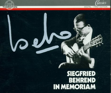 Siegfried Behrend in Memoriam, 2 CDs