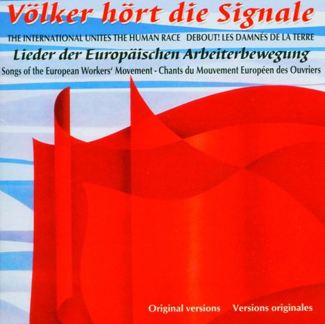 Lieder der europäischen Arbeiterbewegung, CD