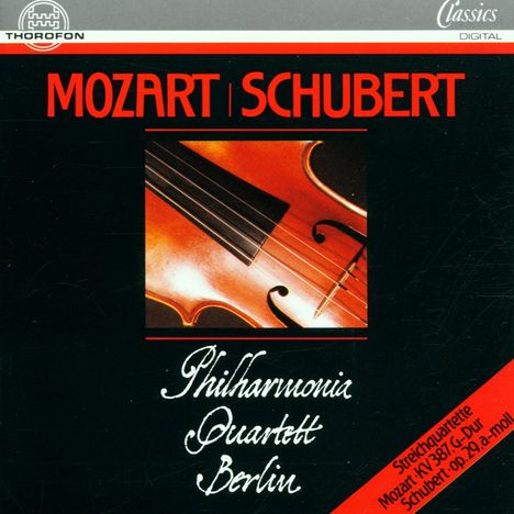 Franz Schubert (1797-1828): Streichquartett Nr.13 "Rosamunde", CD