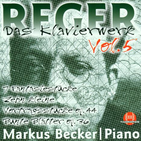 Max Reger (1873-1916): Das Klavierwerk Vol.5, CD