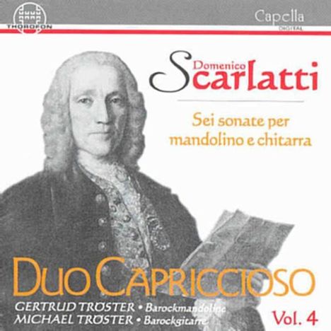 Domenico Scarlatti (1685-1757): Cembalosonaten für Mandoline &amp; Gitarre, CD