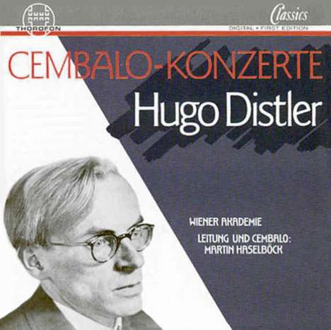 Hugo Distler (1908-1942): Cembalokonzert op.14, CD