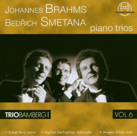 Johannes Brahms (1833-1897): Klaviertrios Nr.1 op.8, CD