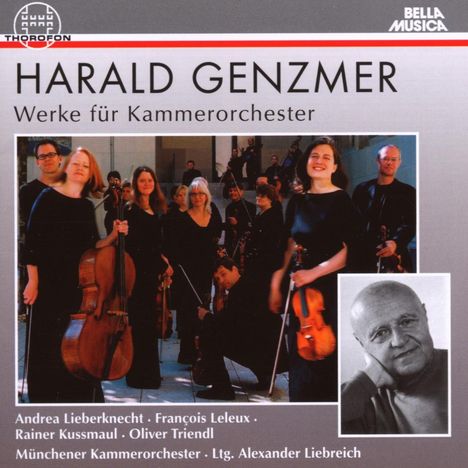 Harald Genzmer (1909-2007): Werke für Kammerorchester, CD