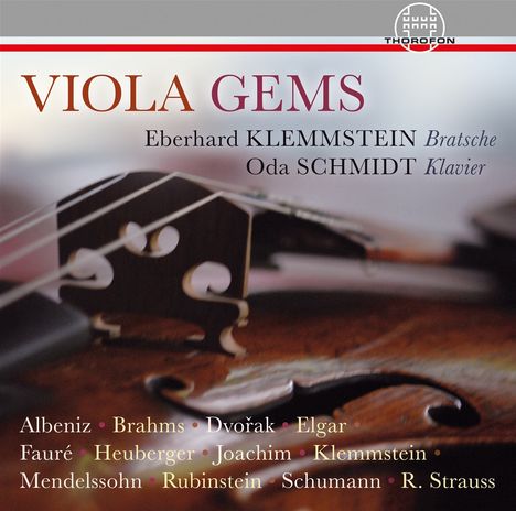 Eberhard Klemmstein &amp; Oda Schmidt - Viola Gems, CD