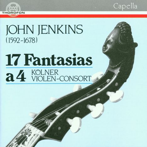 John Jenkins (1592-1678): Fantasias a 4 Nr.1-17, CD