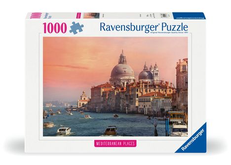 Ravensburger Puzzle 12000026 - Mediterranean Places Italy - 1000 Teile Puzzle für Erwachsene und Kinder ab 14 Jahren, Puzzle mit Motiv aus Italien, Diverse