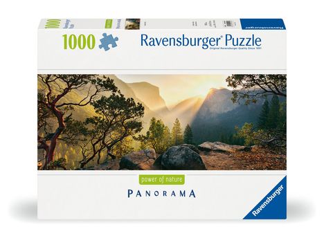 Ravensburger Puzzle 12000045 - Yosemite Park - 1000 Teile Puzzle für Erwachsene und Kinder ab 14 Jahren im Panorama-Format, Diverse