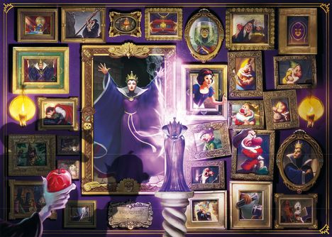 Ravensburger Puzzle 12000097 - Evil Queen - 1000 Teile Disney Villainous Puzzle für Erwachsene und Kinder ab 14 Jahren, Diverse
