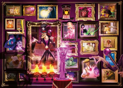 Ravensburger Puzzle 12000100 - Villainous: Dr. Facilier - 1000 Teile Disney Puzzle für Erwachsene und Kinder ab 14 Jahren, Diverse