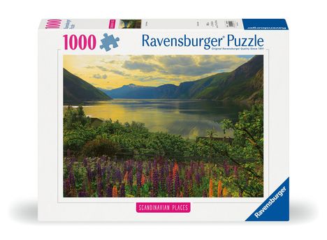 Ravensburger Puzzle Scandinavian Places 12000115 - Fjord in Norwegen - 1000 Teile Puzzle für Erwachsene und Kinder ab 14 Jahren, Diverse
