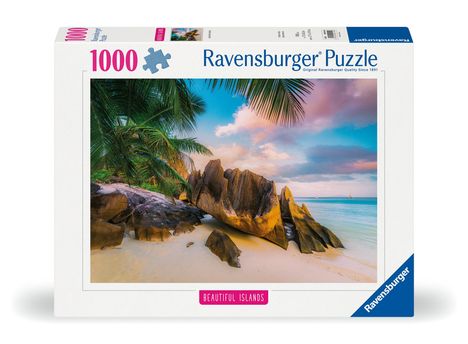 Ravensburger Puzzle Beautiful Islands 12000154 - Seychellen - 1000 Teile Puzzle für Erwachsene und Kinder ab 14 Jahren, Diverse