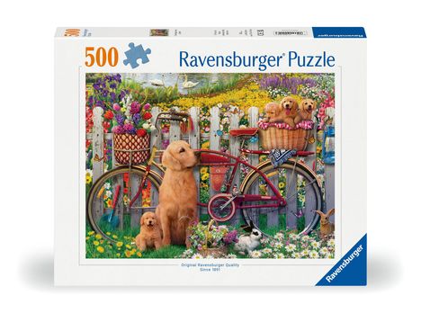 Ravensburger Puzzle 12000209 - Ausflug ins Grüne - 500 Teile Puzzle für Erwachsene und Kinder ab 12 Jahren, Diverse
