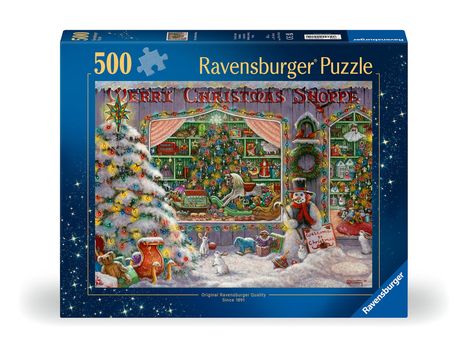 Ravensburger Puzzle 12000215 - Es weihnachtet sehr - 500 Teile Puzzle für Erwachsene und Kinder ab 10 Jahren, Diverse