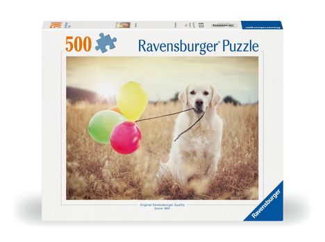 Ravensburger Puzzle 12000221 - Luftballonparty - 500 Teile Puzzle für Erwachsene und Kinder ab 12 Jahren, Diverse