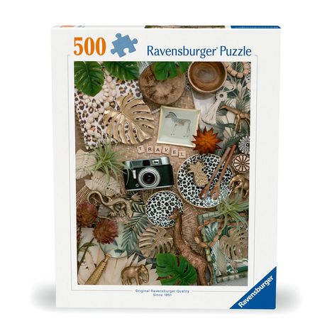 Ravensburger Puzzle - 12000237 Vintage Stillleben - 500 Teile, Diverse