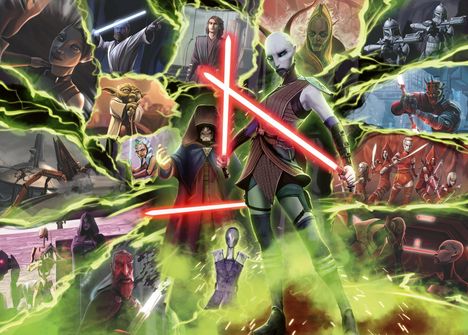 Ravensburger Puzzle 12000269 - Asajj Ventress - 1000 Teile Star Wars Villainous Puzzle für Erwachsene und Kinder ab 14 Jahren, Diverse