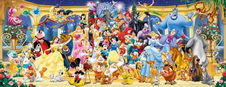 Ravensburger Puzzle 12000444 - Disney Gruppenfoto - 1000 Teile Disney Puzzle für Erwachsene und Kinder ab 14 Jahren, Diverse