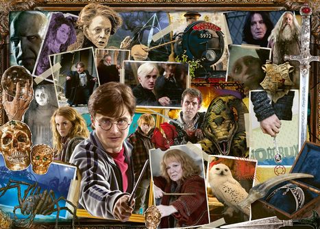 Ravensburger Puzzle 12000462 - Harry Potter gegen Voldemort - 1000 Teile Harry Potter Puzzle für Erwachsene und Kinder ab 14 Jahren, Diverse