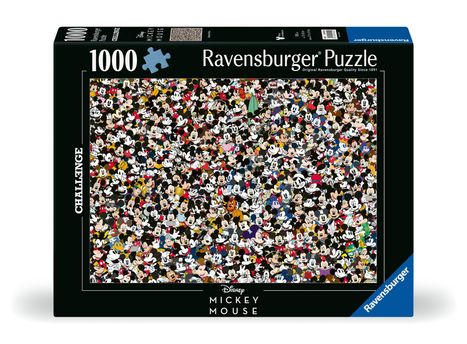 Ravensburger Puzzle 12000529 - Mickey Challenge - 1000 Teile Disney Puzzle für Erwachsene und Kinder ab 14 Jahren, Diverse