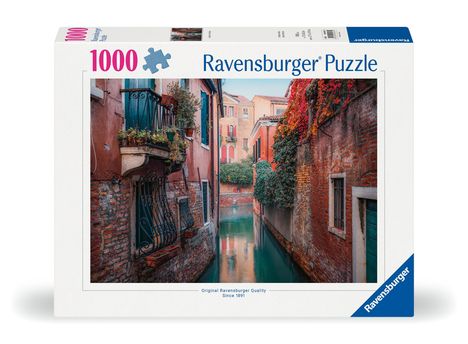 Ravensburger Puzzle 12000581 - Herbst in Venedig - 1000 Teile Puzzle für Erwachsene und Kinder ab 14 Jahren, Diverse