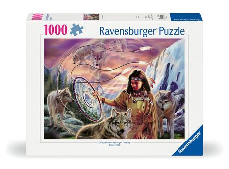 Ravensburger Puzzle 12000624 - Die Traumfängerin - 1000 Teile Puzzle für Erwachsene und Kinder ab 14 Jahren, Diverse