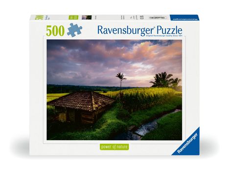 Ravensburger Puzzle Nature Edition 12000642 Reisfelder im Norden von Bali 500 Teile Puzzle, Diverse