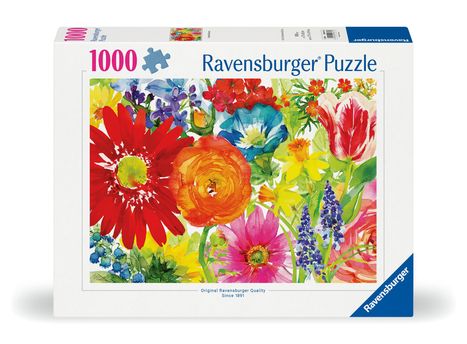 Ravensburger Puzzle 12000671 - Abundant Blooms - 1000 Teile Puzzle für Erwachsene und Kinder ab 14 Jahren, Diverse