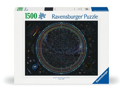 Ravensburger Puzzle 12000703 - Universum - 1500 Teile Puzzle für Erwachsene und Kinder ab 14 Jahren, Puzzle mit Weltall-Motiv, Diverse