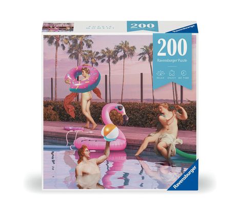 Ravensburger Puzzle Moment 12000768 - Poolparty - 200 Teile, Diverse