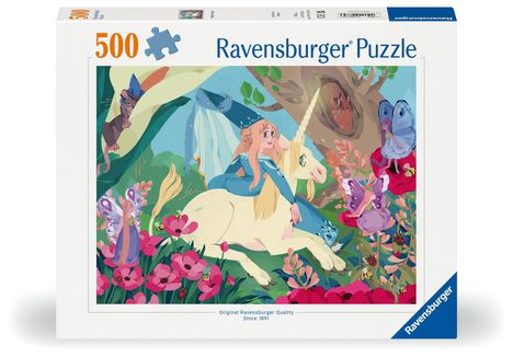 Ravensburger Puzzle 12000775 - Feenmagie - 500 Teile Puzzle für Erwachsene ab 12 Jahren, Diverse