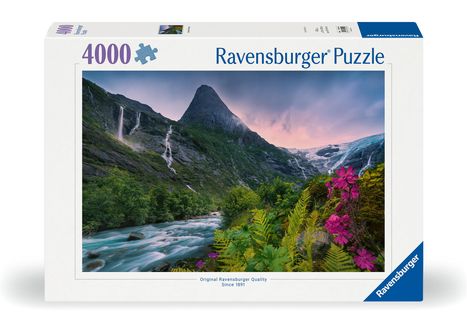 Ravensburger Puzzle 12000811 - Atemberaubende Bergstimmung - 4000 Teile Puzzle für Erwachsene ab 14 Jahren, Diverse