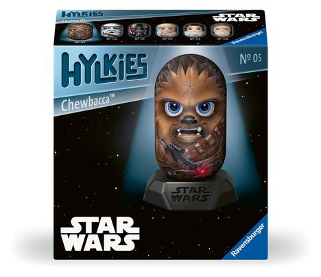 Ravensburger Hylkies: Die neue Sammelfigurenreihe zum selbst zusammenbauen. Figur #05 - Chewbacca - Für alle Star Wars Fans - Aufbauen, Verlieben, Sammeln, Diverse