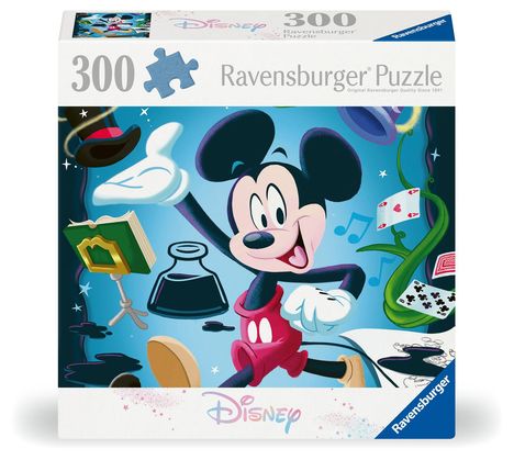 Ravensburger Puzzle 12001043 - Mickey - 300 Teile Disney Puzzle für Erwachsene und Kinder ab 8 Jahren, Diverse
