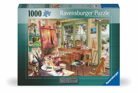 Erwachsenenpuzzle 1000 Teile - Künstlerwerkstatt, Spiele