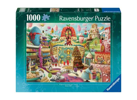 Ravensburger Puzzle 12001195 - Sweet Street - 1000 Teile Puzzle für Erwachsene und Kinder ab 14 Jahren, Diverse