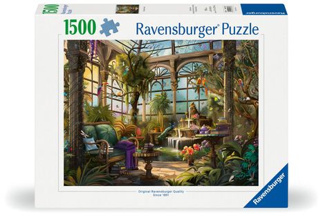 Ravensburger Puzzle 12001397 - The Green House - 1500 Teile Puzzle für Erwachsene und Kinder ab 14 Jahren, Diverse