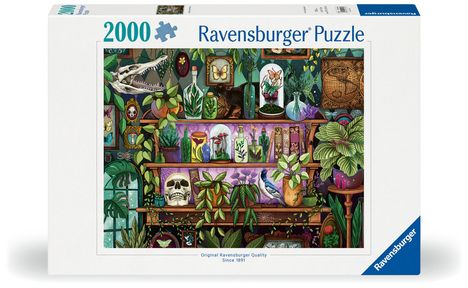 Ravensburger Puzzle 12001416- A Witch's Favorite Things - 2000 Teile Puzzle für Erwachsene und Kinder ab 14 Jahren, Diverse