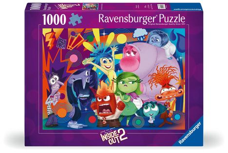 Ravensburger Puzzle 12001537 - Inside Out 2 - 1000 Teile Puzzle für Erwachsene und Kinder ab 14 Jahren, Diverse