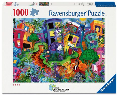 Erwachsenenpuzzle 1000 Teile - Marienkäferweg, Spiele