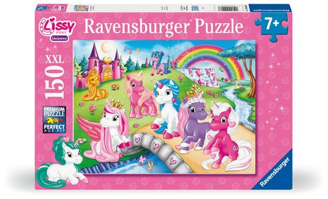 Ravensburger Kinderpuzzle 12004008 - Lissy Pony - 100 Teile XXL Lissy Pony Puzzle für Kinder ab 7 Jahren, Diverse