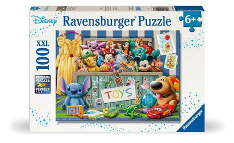 Kinderpuzzle 100 XXL Teile - Disney Pixar Multicharacter, Spiele