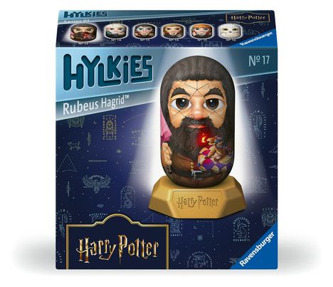 Ravensburger Hylkies: Harry Potter Sammelfiguren zum selbst zusammenbauen - Figur #17 - Rubeus Hagrid - Aufbauen, Verlieben, Sammeln - Mini-Figuren für Fans von Hogwarts, Diverse