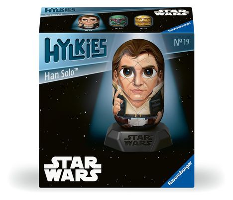 Ravensburger Hylkies: Die neue Sammelfigurenreihe zum selbst zusammenbauen. Figur #19 - Han Solo - Für alle Star Wars Fans - Aufbauen, Verlieben, Sammeln, Diverse