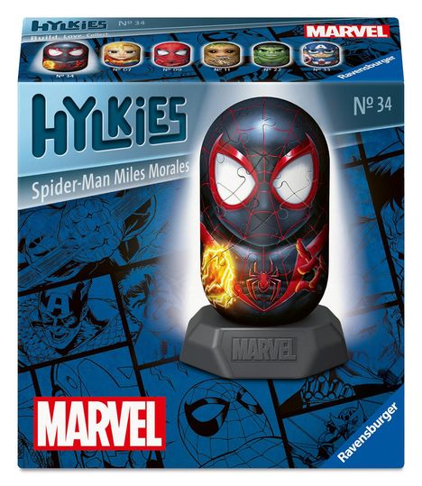 Hylkies Marvel Heroes Miles Morales Sammelfigur, Spiele