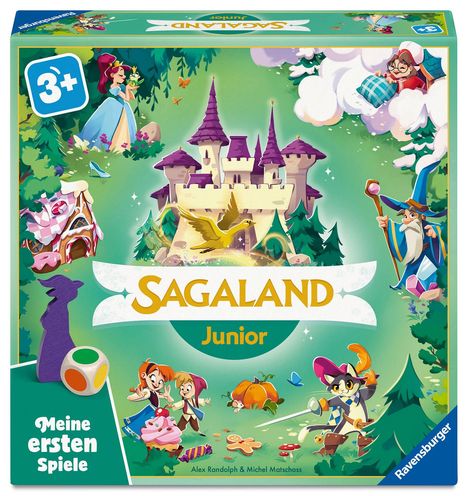Alex Randolph: Sagaland Junior - Kinderspiel ab 3 Jahre, Spiele