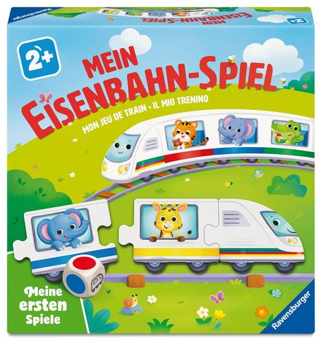 Mein Eisenbahn-Spiel - Kinderspiel ab 2 Jahre, Spiele