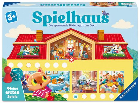 Jörg Obrist: Spielhaus - Kinderspiel ab 3 Jahre, Spiele
